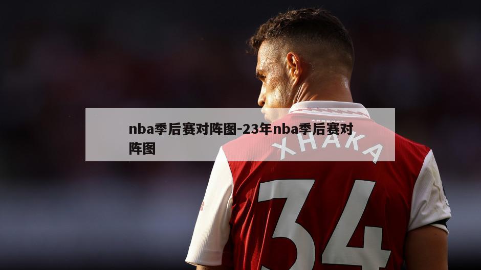 nba季后赛对阵图-23年nba季后赛对阵图