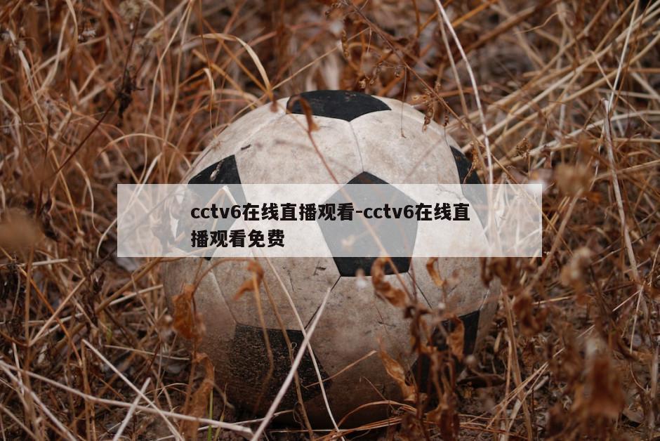 cctv6在线直播观看-cctv6在线直播观看免费